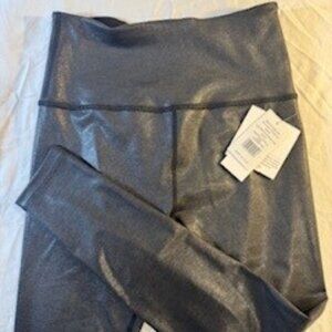 Beyond Yoga Leggings - Black Metallic Color - NWT